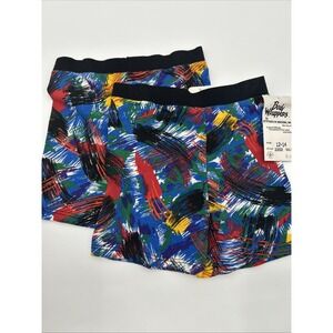 2 Vintage Body Wrappers Dancer Biker Shorts Size 12-14